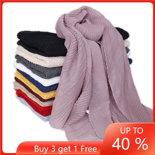 Women crinkle scarf muslim - women,