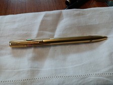 Stylo Bille ancien 4 Couleurs Waterman Plaqué Or