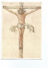 PEINTURE  PEINTRE  ALBRECHT DURER  LE CHRIST EN CROIX