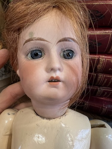 Poupée porcelaine corps - &,