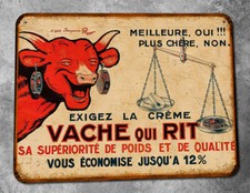 Plaque métal Vache qui rit