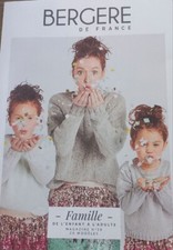 Catalogue tricot Bergère de France n°38 famille