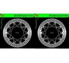 Paire De Disques De Frein NG
