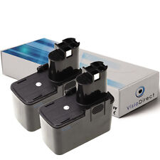 Lot de 2 batteries 7.2V 3000mAh pour BOSCH GUS 7.2  - Soci?t? Fran?aise -