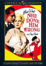 SHE DONE HIM WRONG - DVD - MAE WEST / CARY GRANT / LOWELL SHERMAN