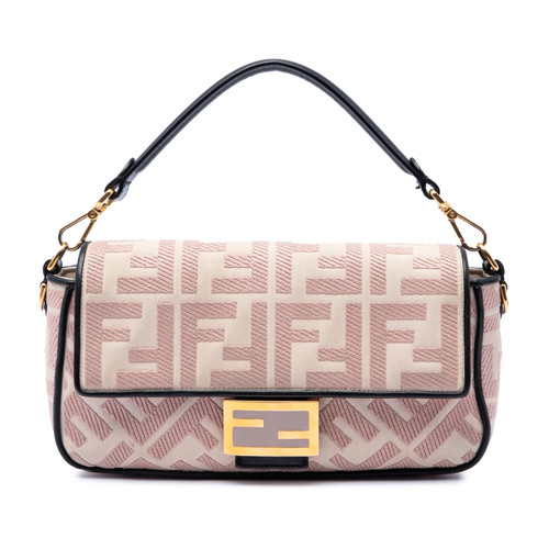 Fendi zucca brodé - brodé, toile