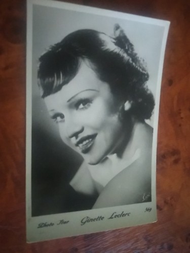 Ginette leclerc carte - ginette,