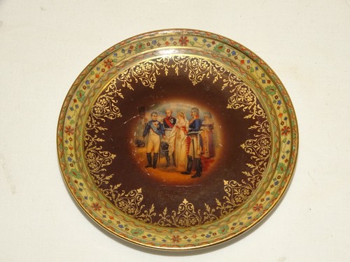 Ancienne petite assiette ou - -,