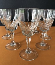 6 verres à eau 17,2 cm