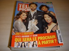 TELE POCHE 2346 24.01.2011 GREY'S ANATOMY Joseph POLI PARFUM 5 de CHANEL