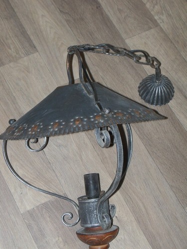 Magnifique lustre etain - lustre,