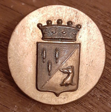 Bouton 28mm armorié - bouton,
