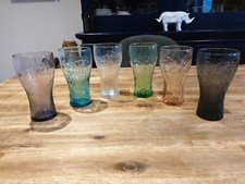 Lot 6 verres COCA COLA COLLECTOR Mac Donald's tres rare Comme neuf !!!!! (V11)