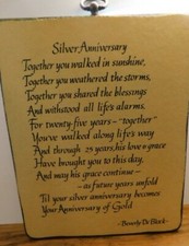 Lovely "Silver Anniversary"