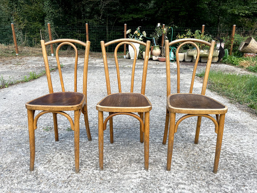 Chaises bistro bon état - chaises,