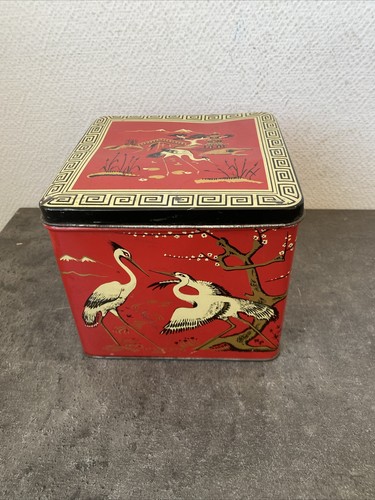Ancienne boîte thé - ancienne,
