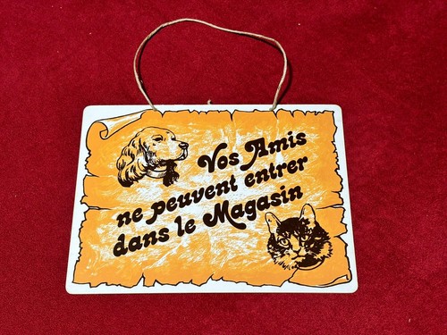 Ancienne plaque pancarte - ancienne,