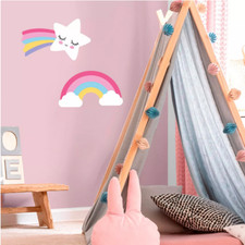 Sticker arc en ciel - déco