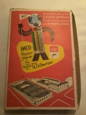 6 briquets imco triplex junior