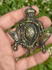 Porte Montre / Cadre / Miniature & Royaliste & Fleur De Lys & Bronze