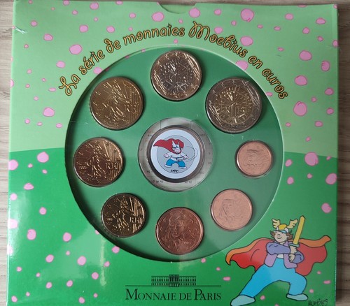 Set monétaire euro illustré - euro,
