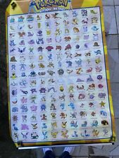 Affiche Poster Pokémon Nintendo GB Posters 2000 Éd. 1 Set de Base SOUS BLISTER