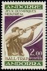 Andorre francais 256 jo - andorre, n°256