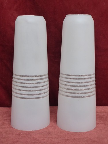 Abat jour verre - 2x, ancien