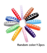 12 colliers d'identification réglable CHIOT  ET  CHATON mise bas élevage  35 CM