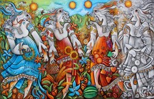 Peinture à l'huile originale