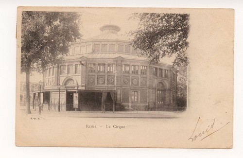 Carte postale reims cirque - carte,