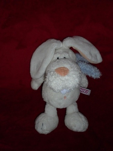 Doudou peluche lapin chien - lapin,