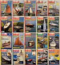 Revue Magazine MRB Le Modèle Réduit de Bateaux 1996 et 1997 voile moteur vapeur