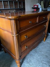 commode en bois merisier