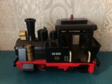 playmobil TRAIN LOCOMOTIVE RC BON ETAT INCOMPLET