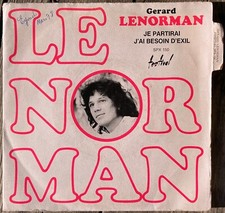45t Gerard Lenorman - Je