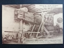 CPA  DIJON CHÂTEAU du CLOS VOUGEOT A. NOIROT CARRIERE Vin Wine Vieux PRÉSSOIR