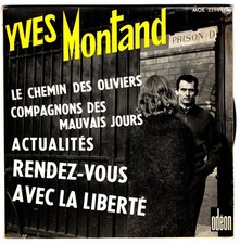Yves Montand - 45 T EP Le Chemin des Oliviers (1960)