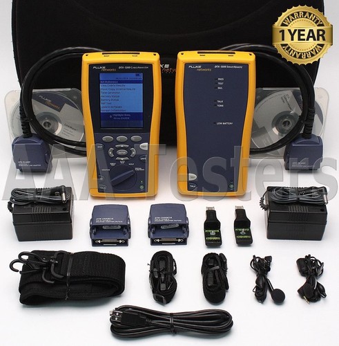 Fluke networks dtx 1200 cat5e - networks, dtx-1200