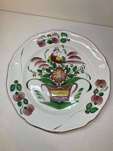 Plat faience xviii xix - plat,