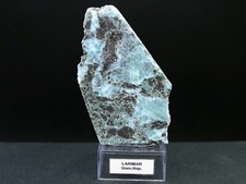LARIMAR (PECTOLITE BLEUE) - RÉPUBLIQUE DOMINICAINE - 7,5 x 5 cm - 133 g