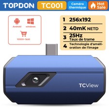 Topdon TC001 256x192 caméra thermique infrarouge caméra thermique 40mk Android 