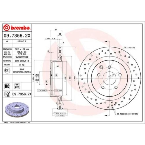 Brembo disques frein - brembo, de