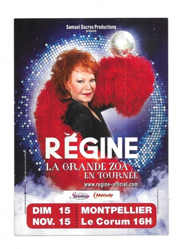 Rare flyer regine - /,