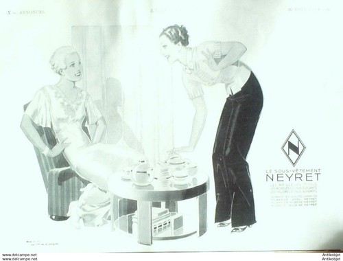 Publicite lingerie neyret - publicite,