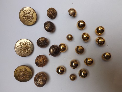 Ancien bouton uniforme - bouton,