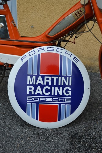 Grande plaque émaillée