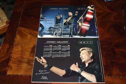 Calendrier collector johnny - calendrier,