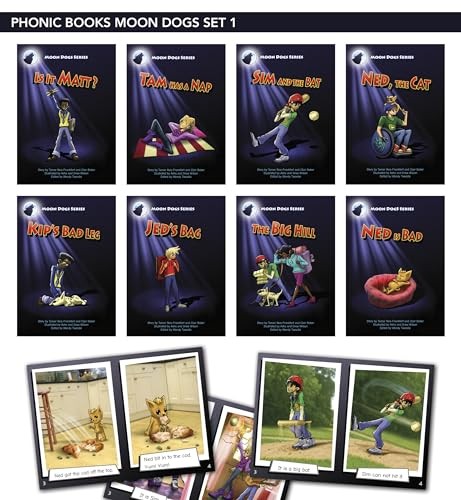 Phonic books moon dogs set - books,