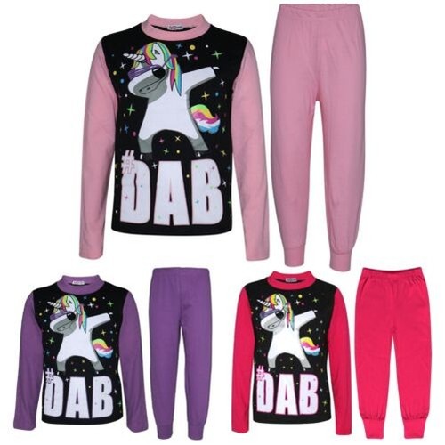 Pyjamas filles enfant licorne - pyjamas,